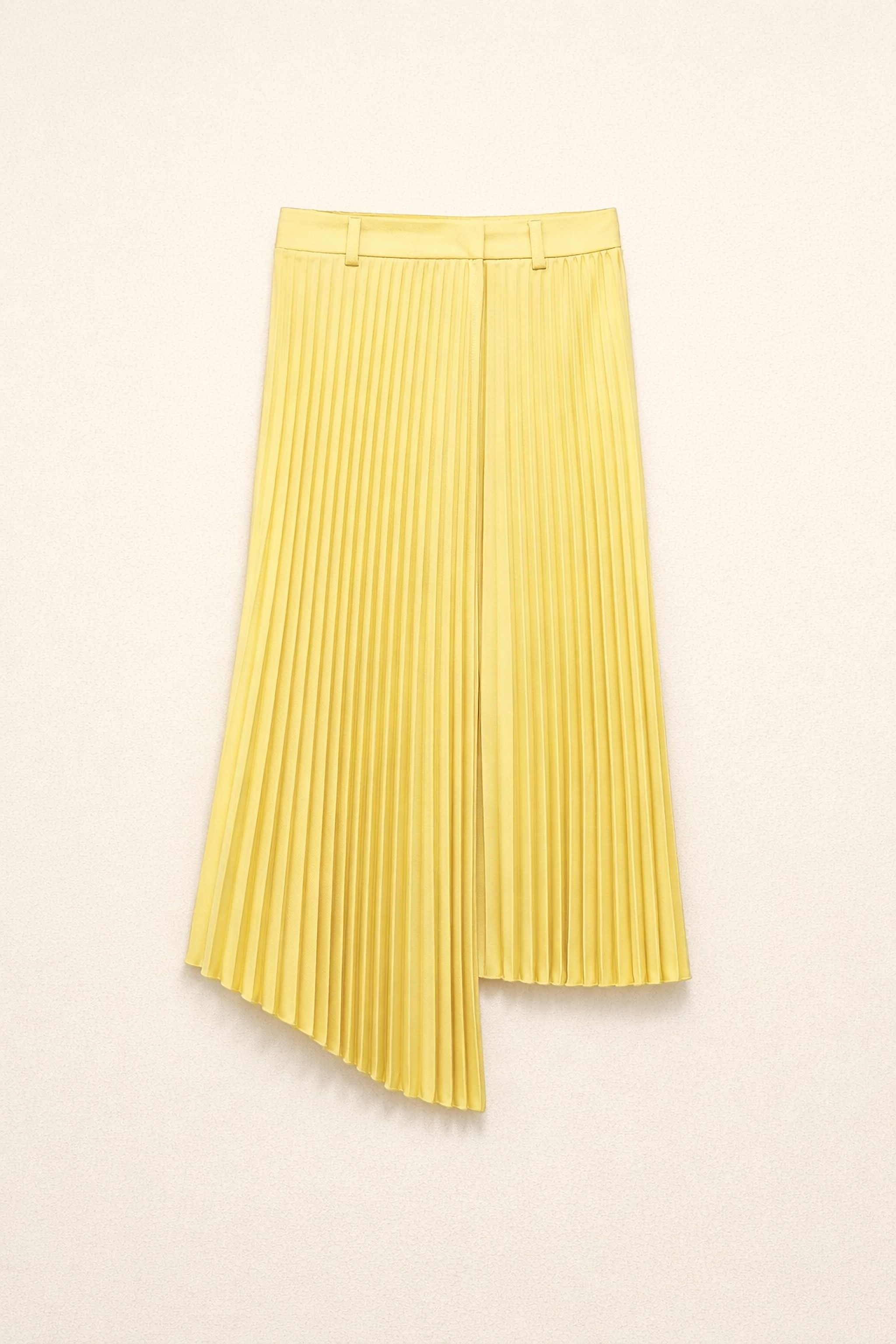 PLEATED MIDI SKIRT 