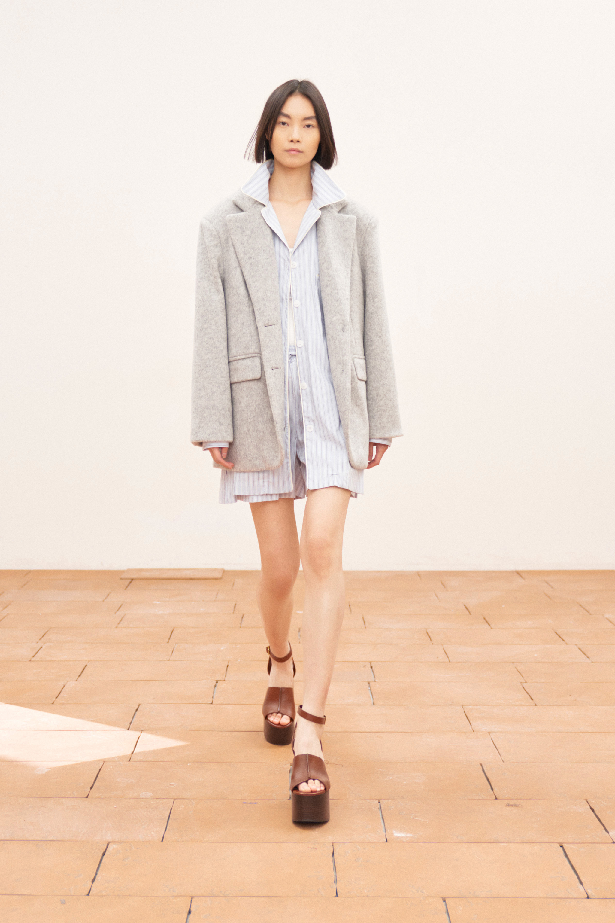 WOOL BLEND BLAZER