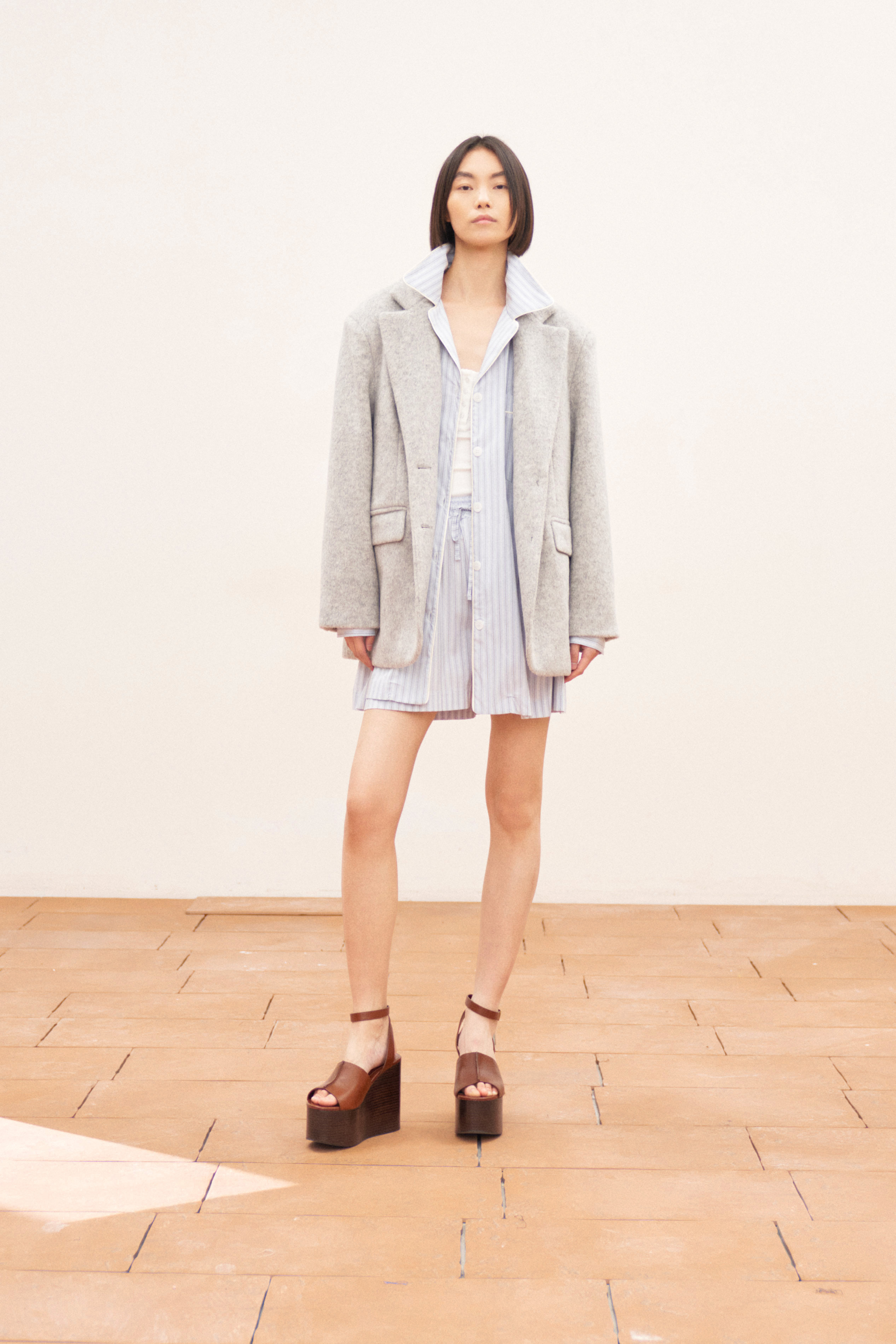 WOOL BLEND BLAZER