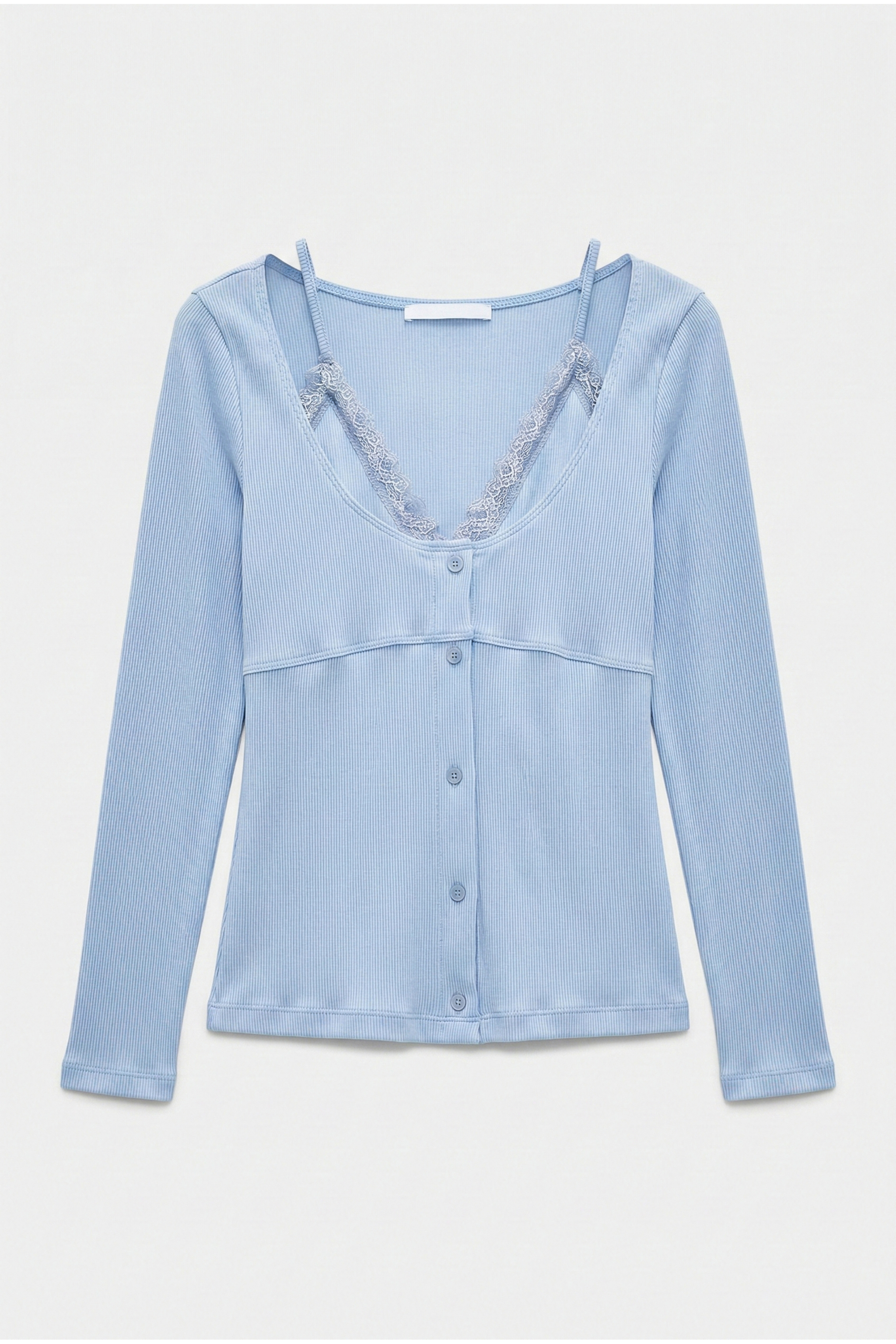 MAGLIA CON PIZZO