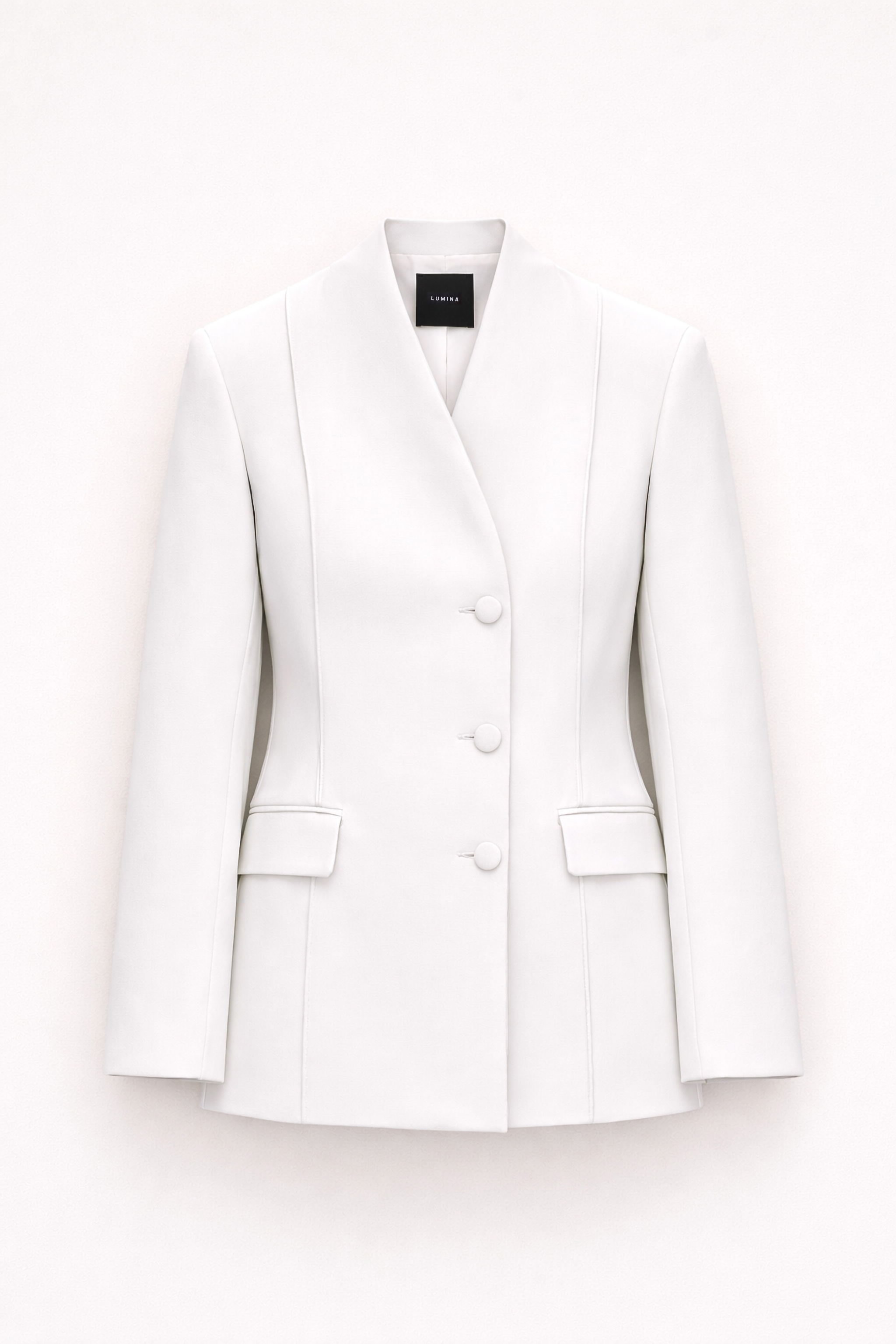 BLAZER WITH A WAIST FIT
