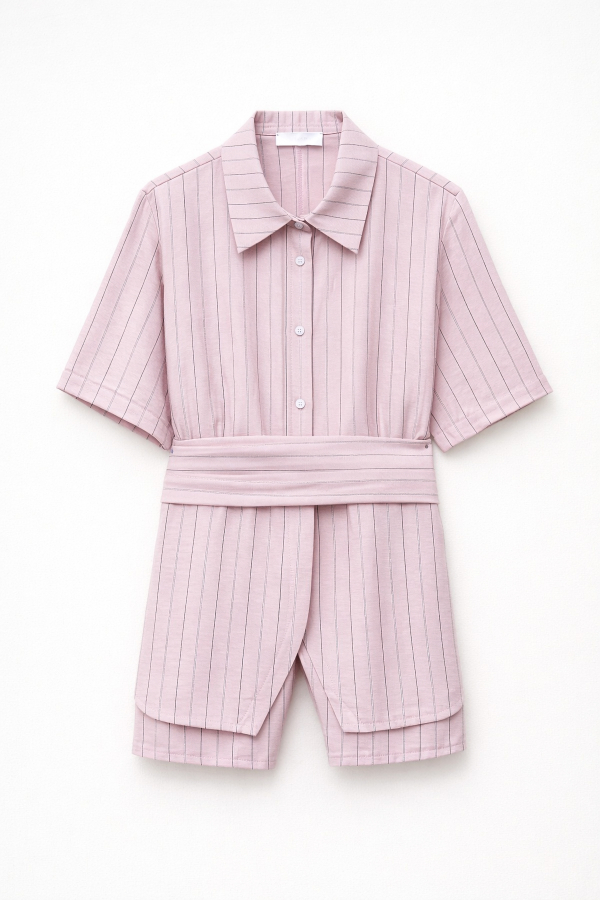 CAMICIA CON MOTIVO A RIGHE