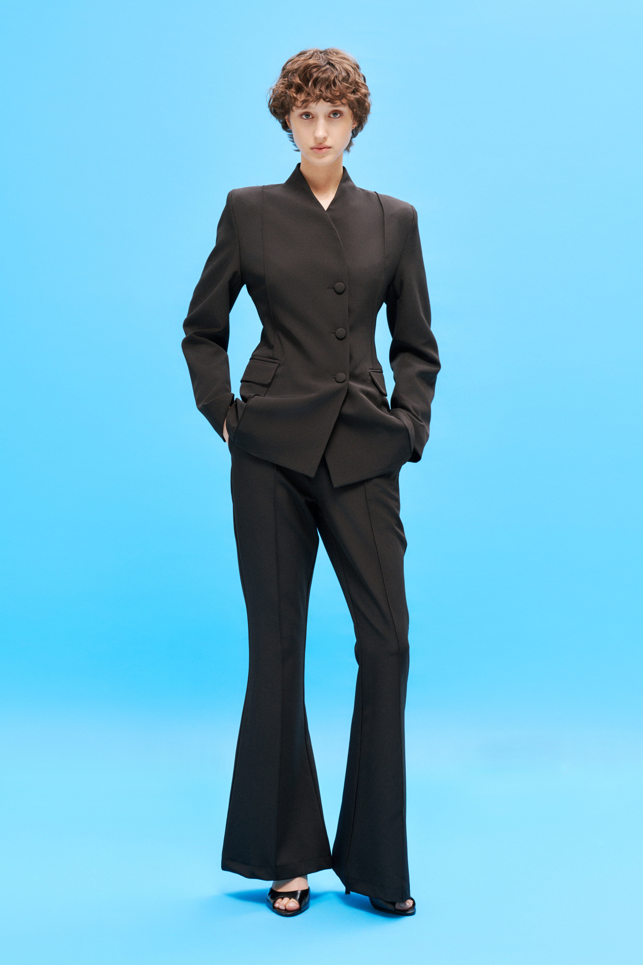 BLAZER STRETTO IN VITA