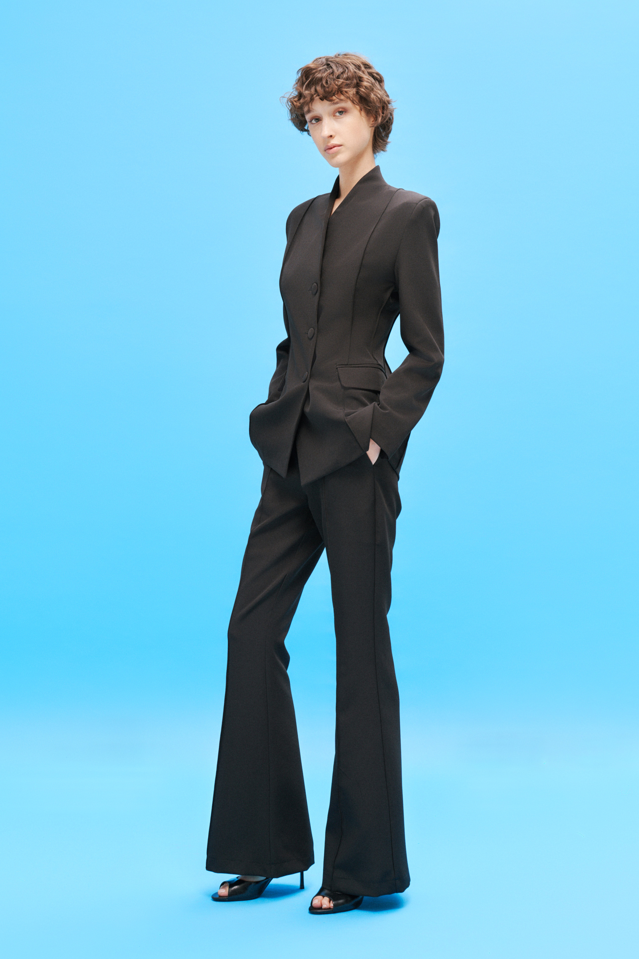 FLARED TROUSERS