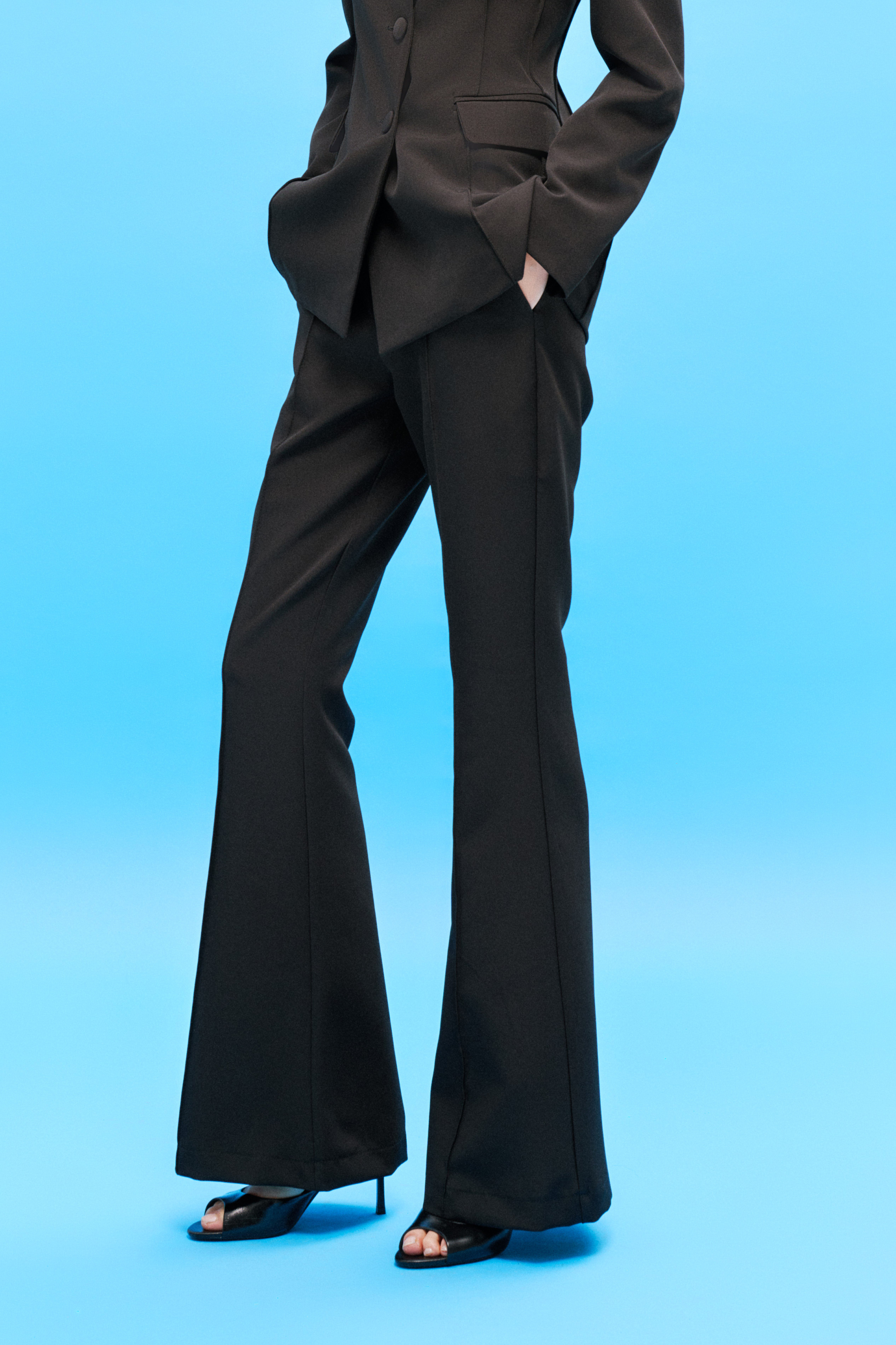 FLARED TROUSERS