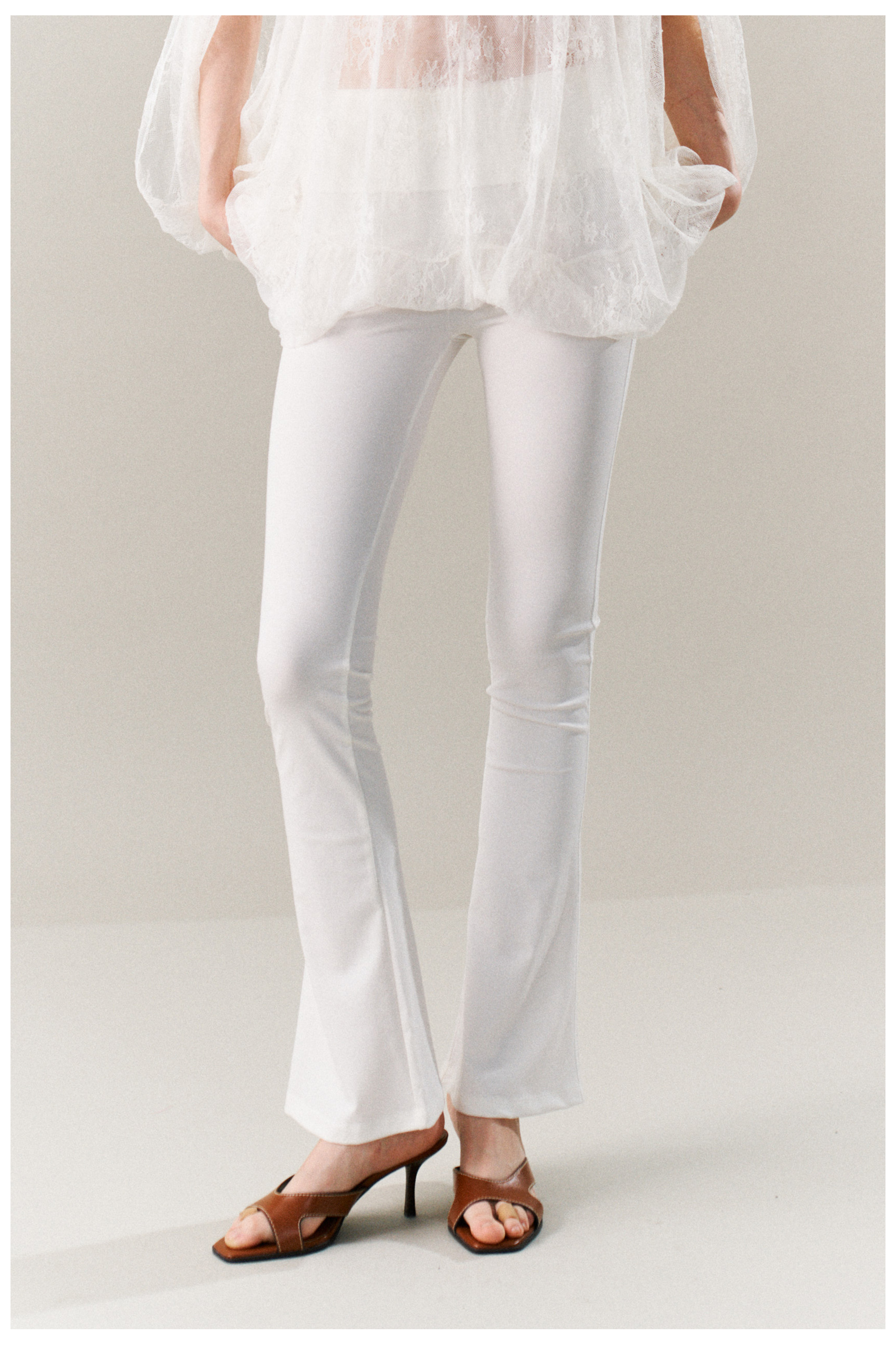 FLARED TROUSERS