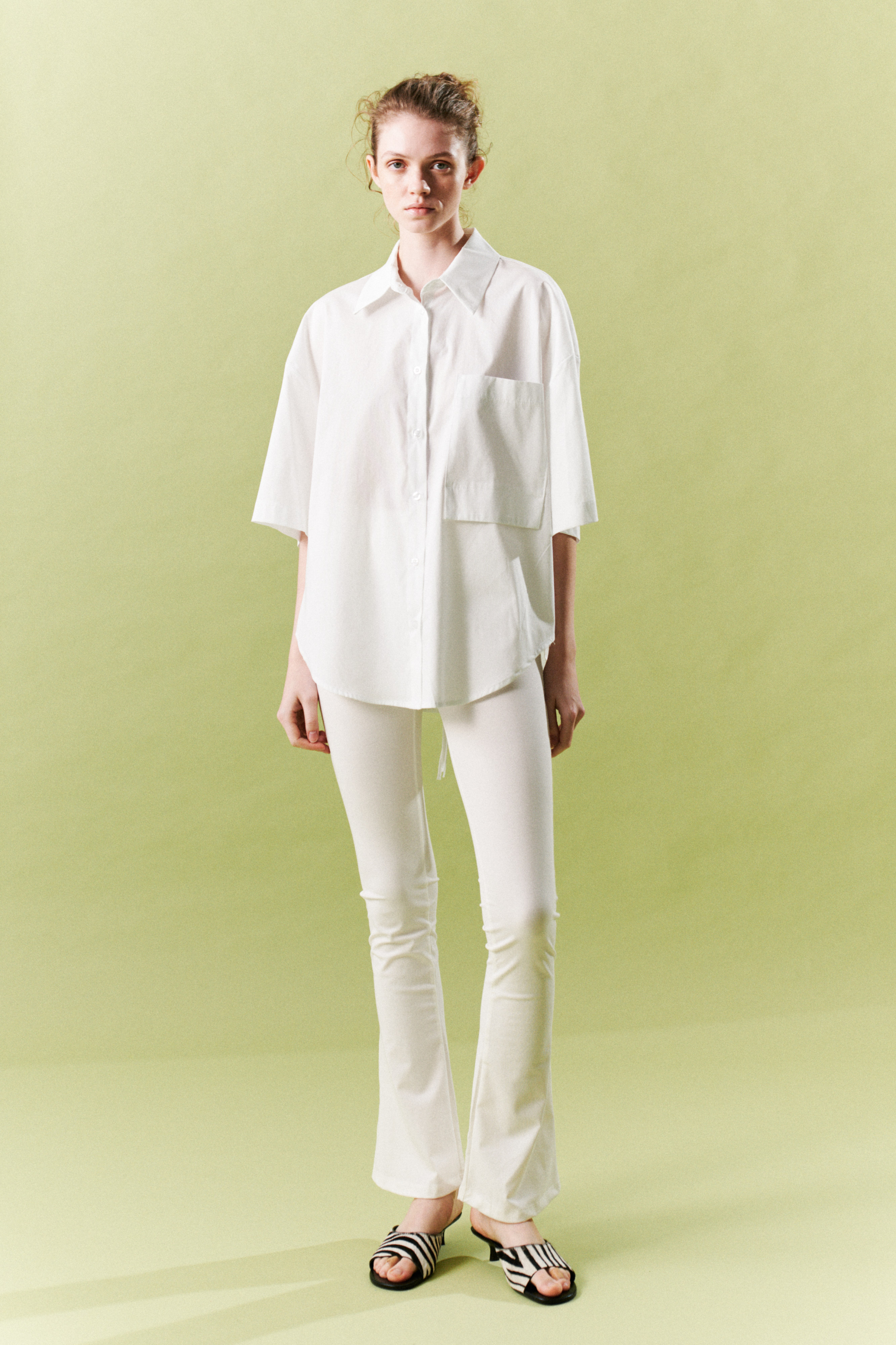 FLARED TROUSERS