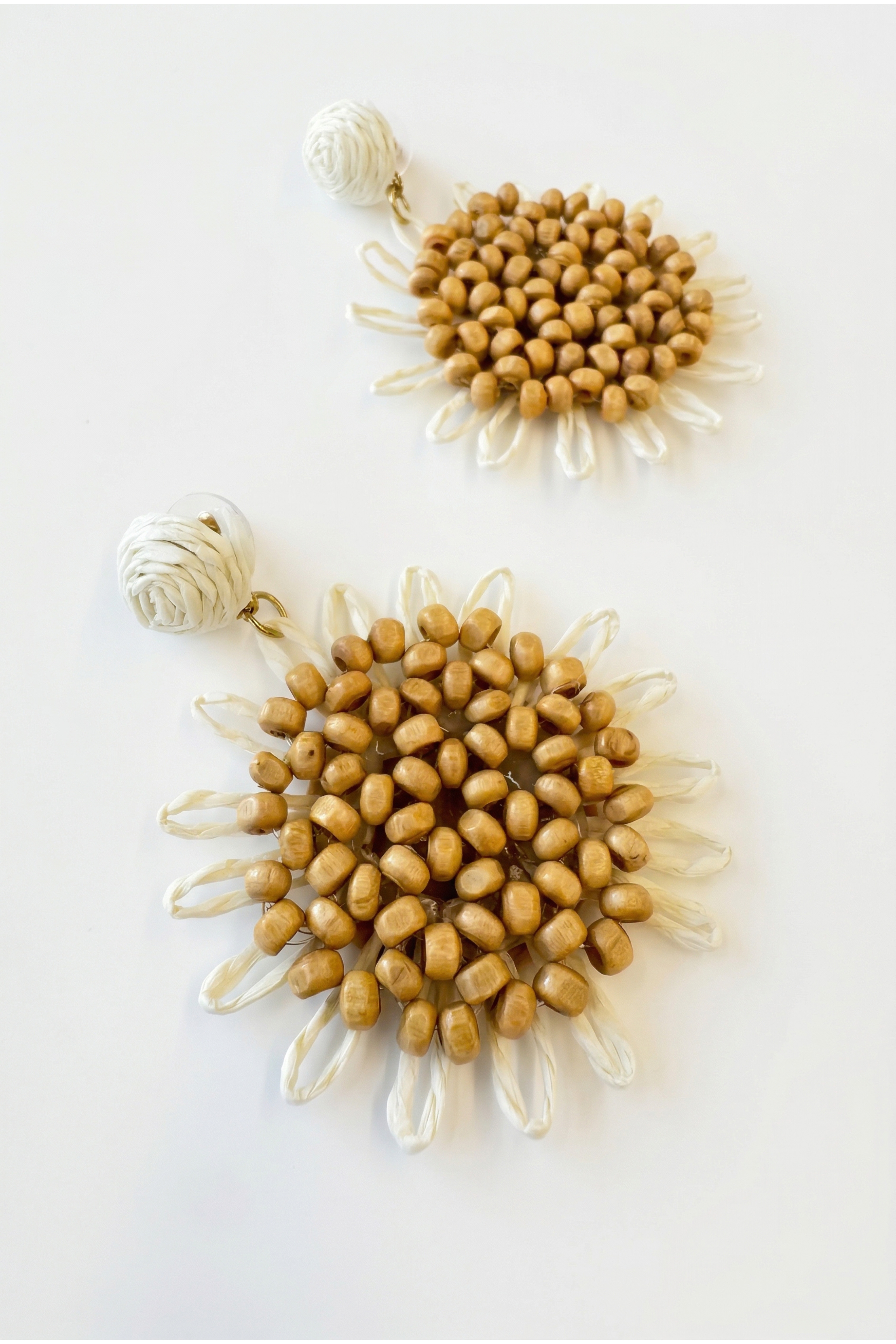 SUNFLOWER DESIGN EARRINGS