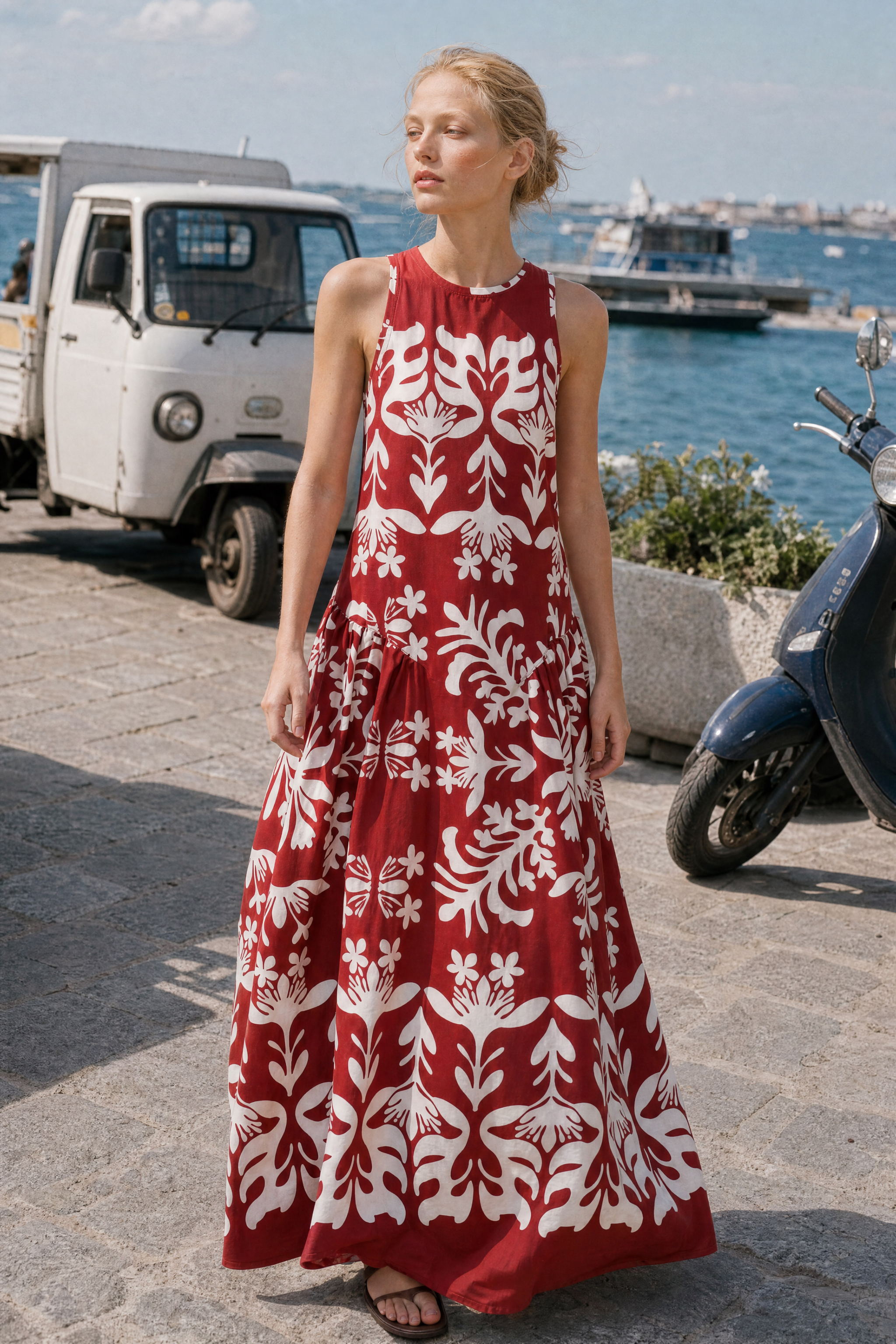 【美品】dress production w253 DRESS ART. LD5843